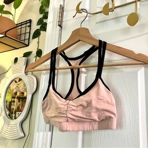 Fruit of the Loom pink sport bra
